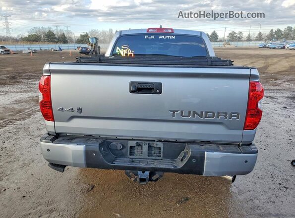 5TFAY5F19MX969335 2021 TOYOTA TUNDRA Silver Widok z tyłu