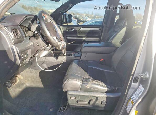 5TFAY5F19MX969335 2021 TOYOTA TUNDRA Silver Widok wnętrza z przodu