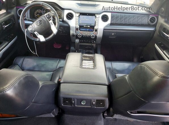 5TFAY5F19MX969335 2021 TOYOTA TUNDRA Silver Widok deski rozdzielczej