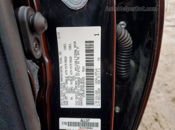 5TFBY5F19MX987435 2021 TOYOTA LIMITED Black Շարժիչի բաժամունքի տեսք