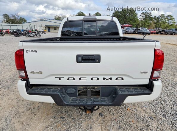 5TFCZ5AN0MX256789 2021 TOYOTA TACOMA White უკანა ხედი