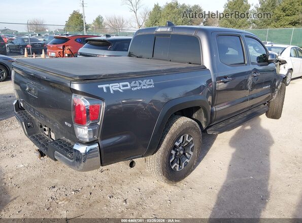 5TFCZ5AN0MX272846 2021 TOYOTA TACOMA Gray Հետևի աջ
