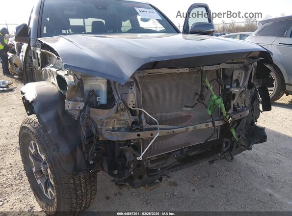 5TFCZ5AN0MX272846 2021 TOYOTA TACOMA Gray Դիմացի տեսք