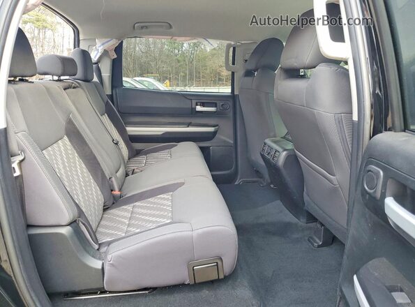 5TFDY5F13MX043235 2021 TOYOTA TUNDRA Black Rear seats view