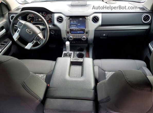 5TFDY5F13MX043235 2021 TOYOTA TUNDRA Black Dashboard view