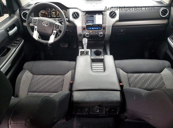 5TFDY5F14MX025925 2021 TOYOTA TUNDRA Gray Առջևի վահանակի տեսք