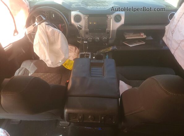 5TFDY5F17MX002610 2021 TOYOTA TUNDRA Белый Вид панели приборов