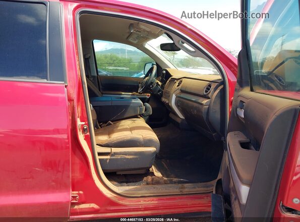 5TFDY5F17MX005099 2021 TOYOTA TUNDRA Red წინა სალონის ხედი