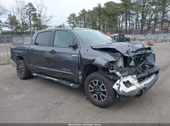 5TFDY5F1XJX682109 2018 TOYOTA TUNDRA Gray Vista frontal