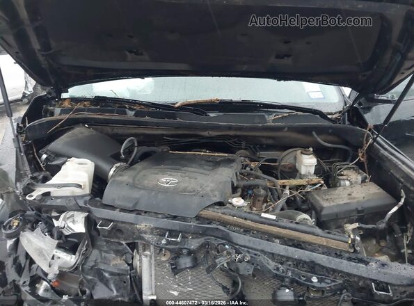5TFDY5F1XMX015853 2021 TOYOTA TUNDRA Черный Вид сзади