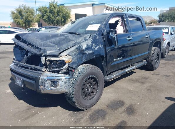 5TFEM5F12HX117296 2017 TOYOTA TUNDRA Black Front left