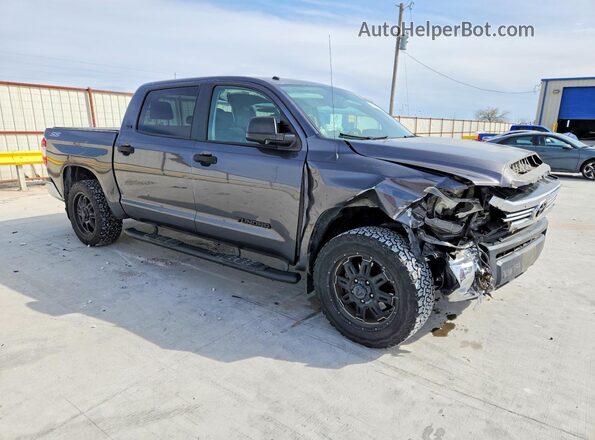 5TFEM5F19HX113147 2017 TOYOTA TUNDRA Gray Delantero derecho