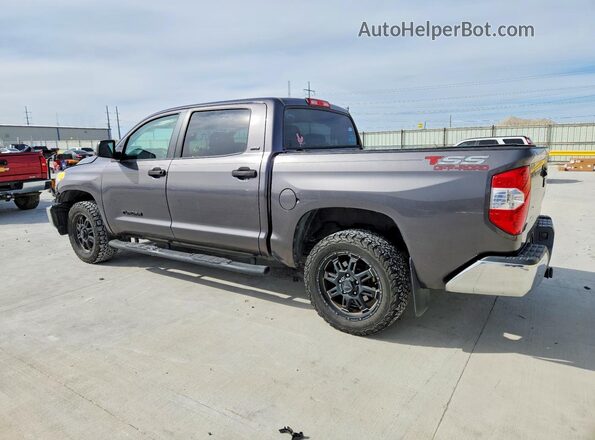 5TFEM5F19HX113147 2017 TOYOTA TUNDRA Gray Trasero izquierdo