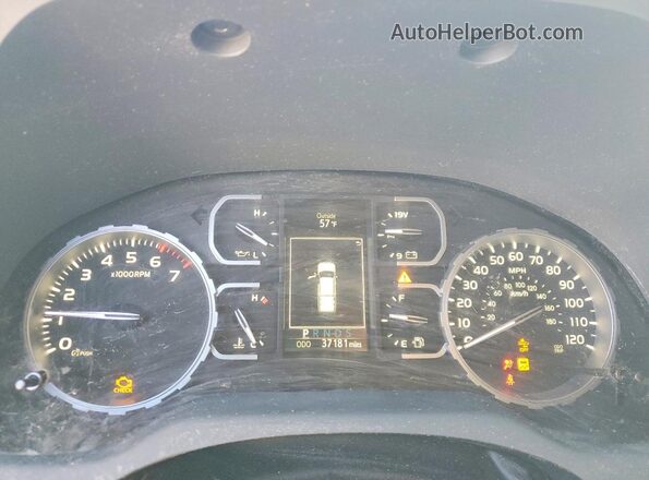 5TFEY5F11MX284733 2021 TOYOTA TUNDRA Серый Вид щитка приборов