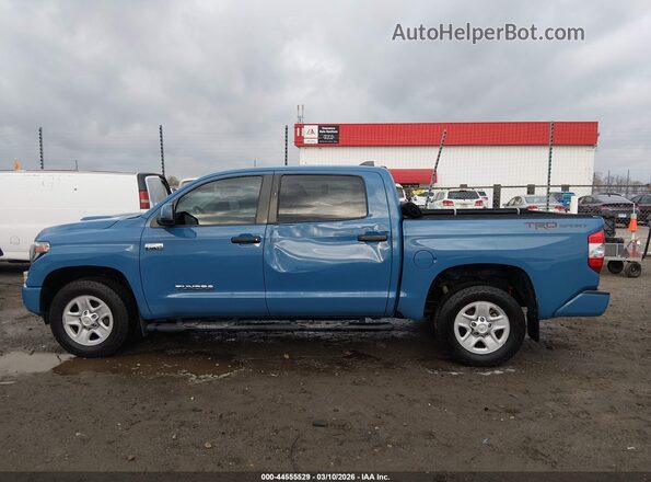 5TFEY5F15MX283102 2021 TOYOTA TUNDRA Синий Панорамный вид салона 360°