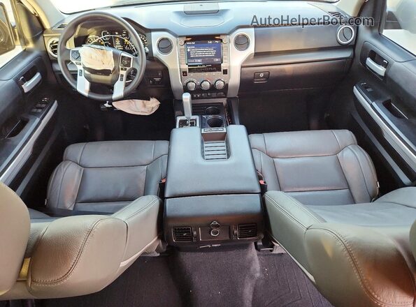 5TFEY5F1XMX297982 2021 TOYOTA TUNDRA Gray Widok deski rozdzielczej