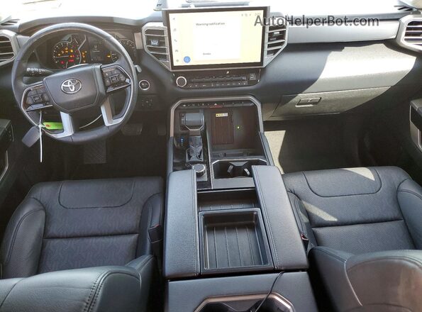 5TFJA5BC1NX001064 2022 TOYOTA LIMITED Черный Вид панели приборов
