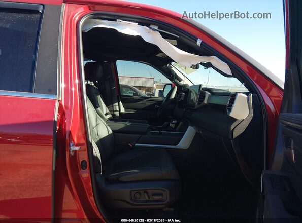 5TFJA5DB2SX330422 2025 TOYOTA LIMITED Red Widok wnętrza z przodu