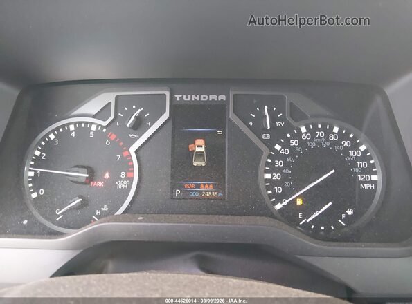 5TFKB5DB6SX301085 2025 TOYOTA TUNDRA White Widok tylnych siedzeń
