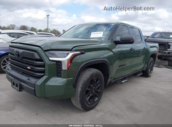 5TFLA5AB2NX009448 2022 TOYOTA TUNDRA Green Front left