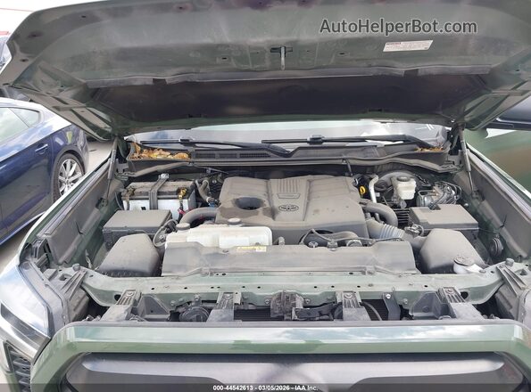 5TFLA5AB2NX009448 2022 TOYOTA TUNDRA Green Rear view