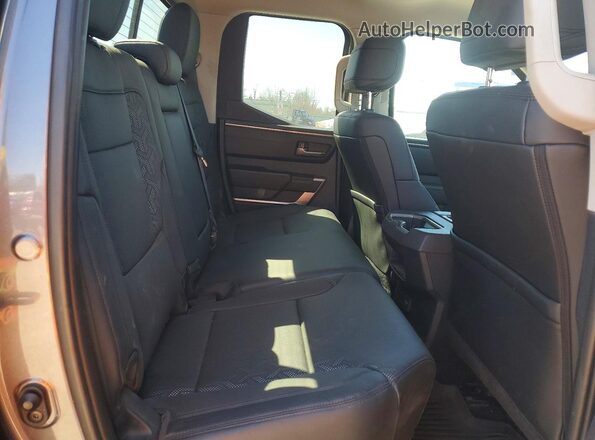 5TFLA5DA2NX048639 2022 TOYOTA TUNDRA Gray Հետևի նստատեղերի տեսք