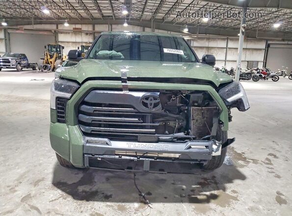 5TFLA5DB6NX041850 2022 TOYOTA TUNDRA Зеленый Вид спереди