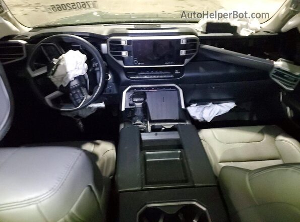 5TFLA5DB6NX041850 2022 TOYOTA TUNDRA Зеленый Вид панели приборов