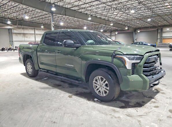 5TFLA5DB6NX041850 2022 TOYOTA TUNDRA Зеленый Передняя правая четверть