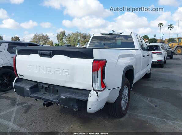 5TFLA5GD0SX003930 2025 TOYOTA TUNDRA Белый Задняя правая четверть