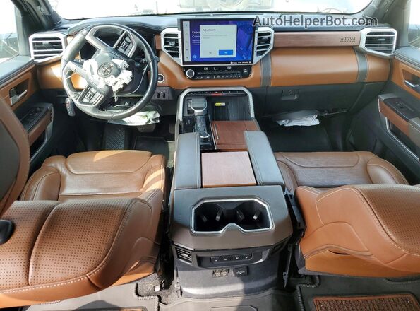 5TFMA5AB0PX02227X 2023 TOYOTA TUNDRA Gray წინა პანელის ხედი