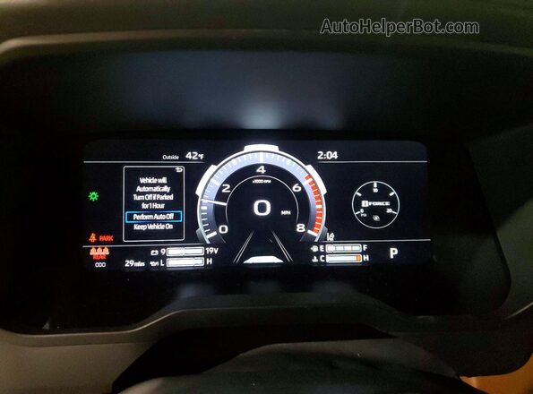 5TFMA5DB8SX278761 2025 TOYOTA TUNDRA Серебряный Вид щитка приборов