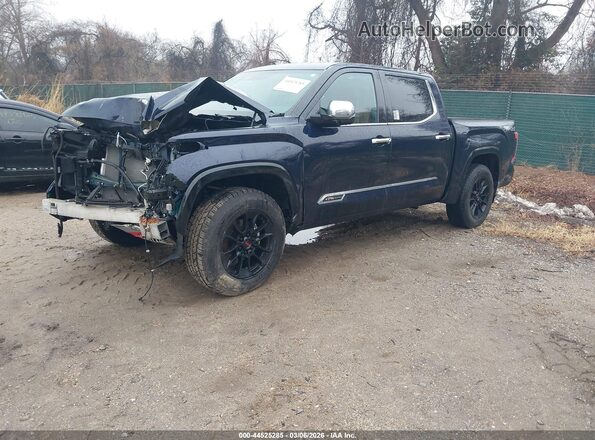 5TFMA5DBXPX104827 2023 TOYOTA TUNDRA Dark Blue Vista tres cuartos delantera izquierda