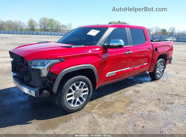 5TFMC5DB0RX042903 2024 TOYOTA TUNDRA HYBRID Red Передня ліва чверть