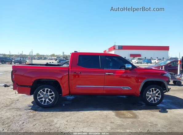 5TFMC5DB0RX042903 2024 TOYOTA TUNDRA HYBRID Red Панорамний вид салону 360°