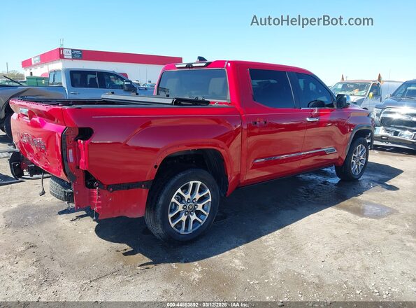 5TFMC5DB0RX042903 2024 TOYOTA TUNDRA HYBRID Red Задня права чверть