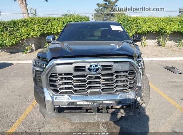 5TFMC5DB4RX076018 2024 TOYOTA TUNDRA HYBRID Black Widok wnętrza z tyłu