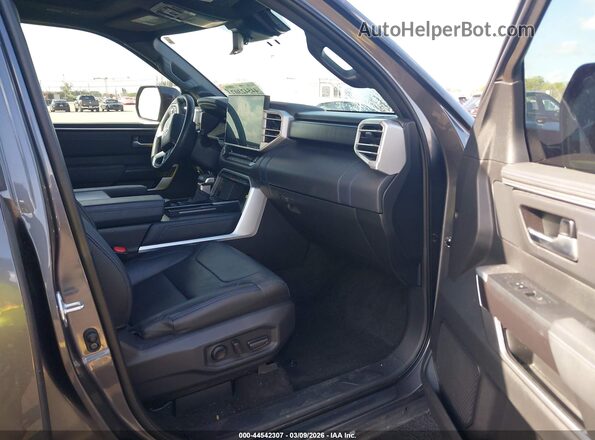 5TFNA5AB9PX025142 2023 TOYOTA TUNDRA Gray წინა სალონის ხედი