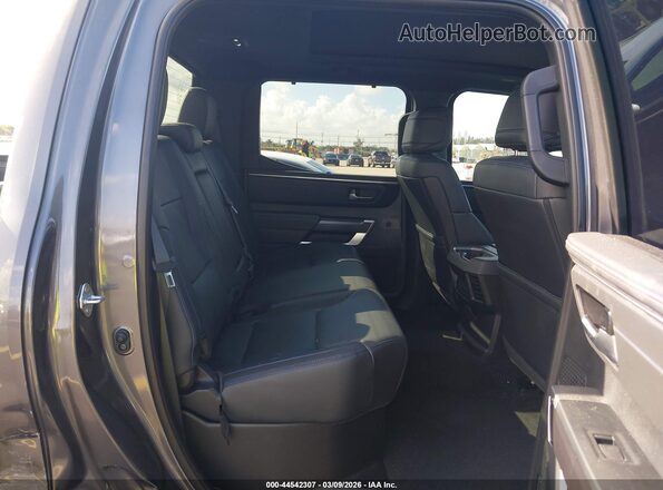 5TFNA5AB9PX025142 2023 TOYOTA TUNDRA Gray VIN კოდის სტიკერის ხედი