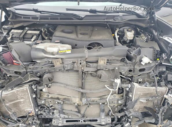 5TFNA5DB5PX086287 2023 TOYOTA TUNDRA Black Rear interior view
