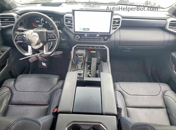 5TFNA5DB5PX086287 2023 TOYOTA TUNDRA Black Dashboard view