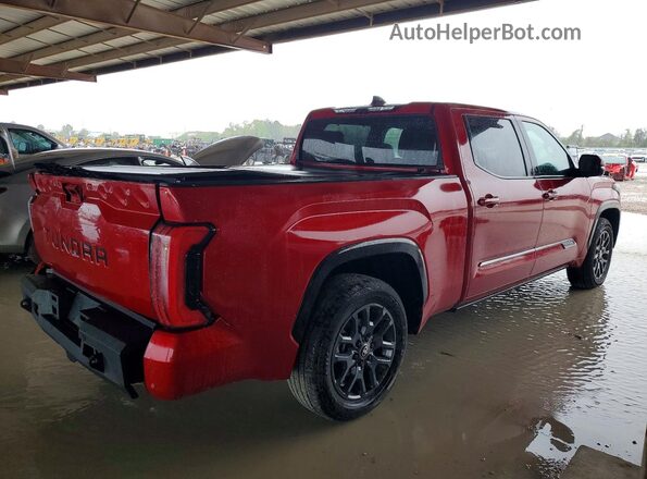 5TFNA5EC1SX046840 2025 TOYOTA TUNDRA Red Задня права чверть