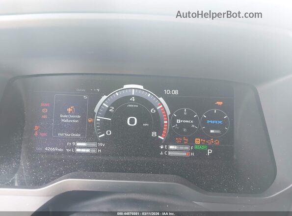 5TFNC5DB4RX052645 2024 TOYOTA TUNDRA HYBRID White Widok tylnych siedzeń