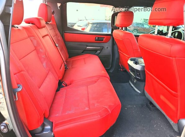 5TFPC5DB2RX045864 2024 TOYOTA TUNDRA Black Rear seats view