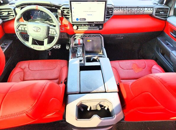 5TFPC5DB2RX045864 2024 TOYOTA TUNDRA Black Dashboard view