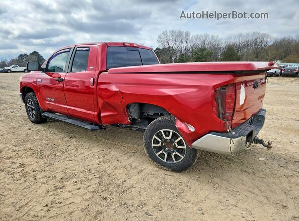 5TFRW5F1XGX199708 2016 TOYOTA TUNDRA Red უკანა მარცხენა