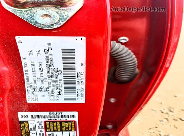 5TFRW5F1XGX199708 2016 TOYOTA TUNDRA Red ძრავის განყოფილების ხედი