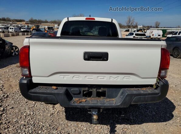 5TFRX5GN0KX136673 2019 TOYOTA TACOMA White Հետևի տեսք