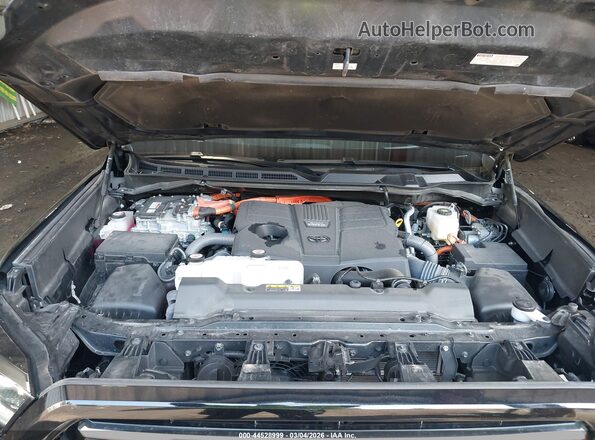 5TFVC5DB2PX026333 2023 TOYOTA TUNDRA HYBRID Black Rear view