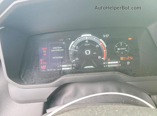5TFWA5DB0TX349042 2026 TOYOTA LIMITED White Vista del cuadro de instrumentos